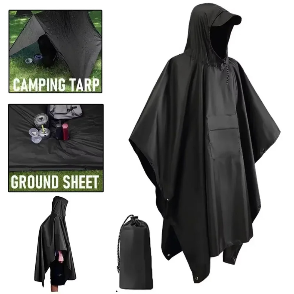 Multifunktionaler 3-in-1-Milit – Emergency Poncho Rain Bewertung und Preis