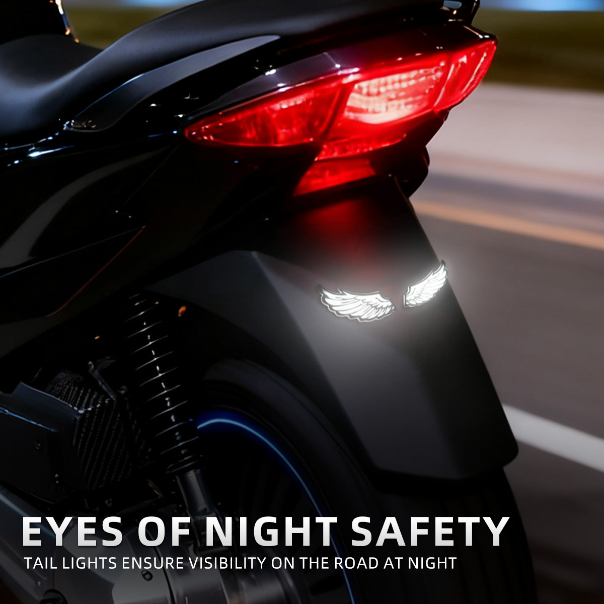1 Paar Motorrad Engelsflügel L – Sos Light Strobe Bewertung und Preis