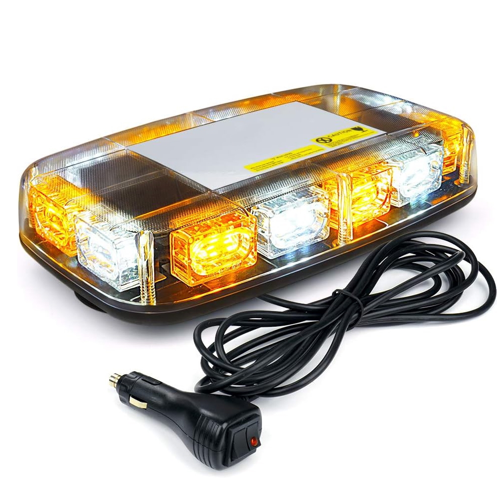 48 LED Bernsteinfarbene Auto-D – Sos Light Strobe Bewertung und Preis
