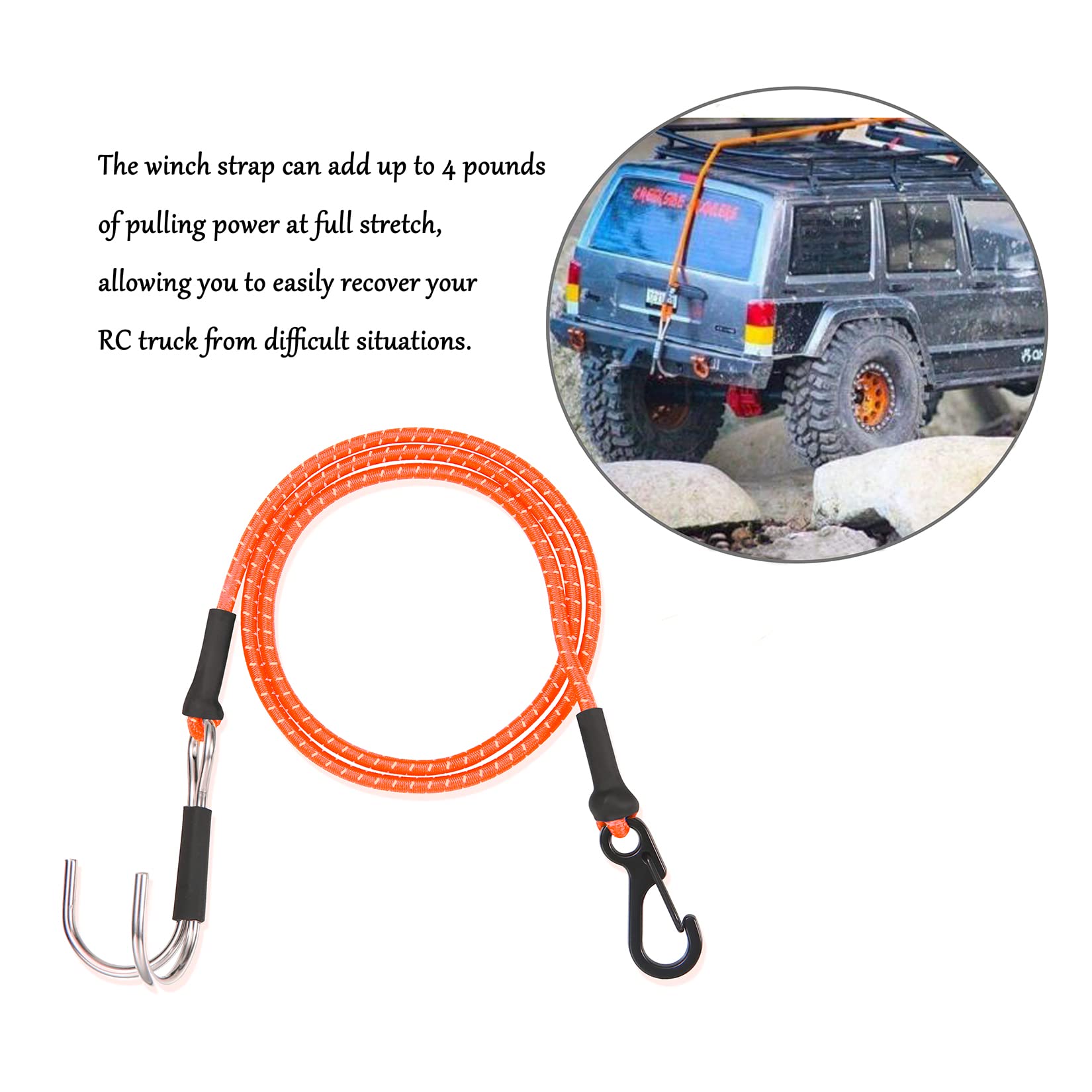 1/10 Kinetic Winch Strap Escap – Rescue Rope Throw Bewertung und Preis