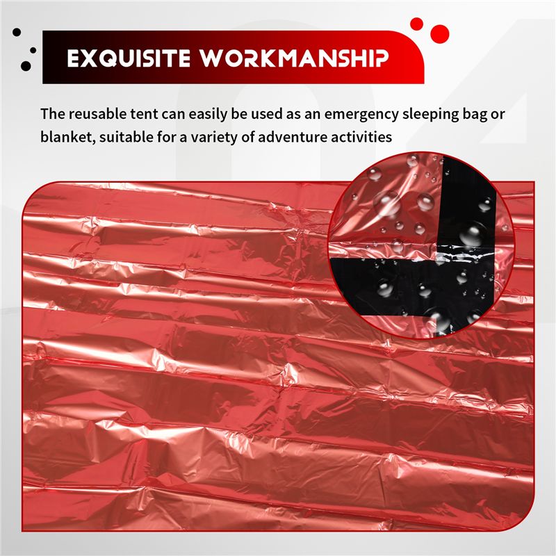 A69P-Notfall-Schlafsack für 2  – Bivy Bag Emergency Bewertung und Preis
