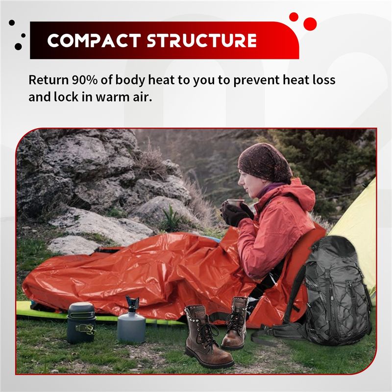 【LAGER】Notfallschlafsack für 2 – Bivy Bag Emergency Bewertung und Preis