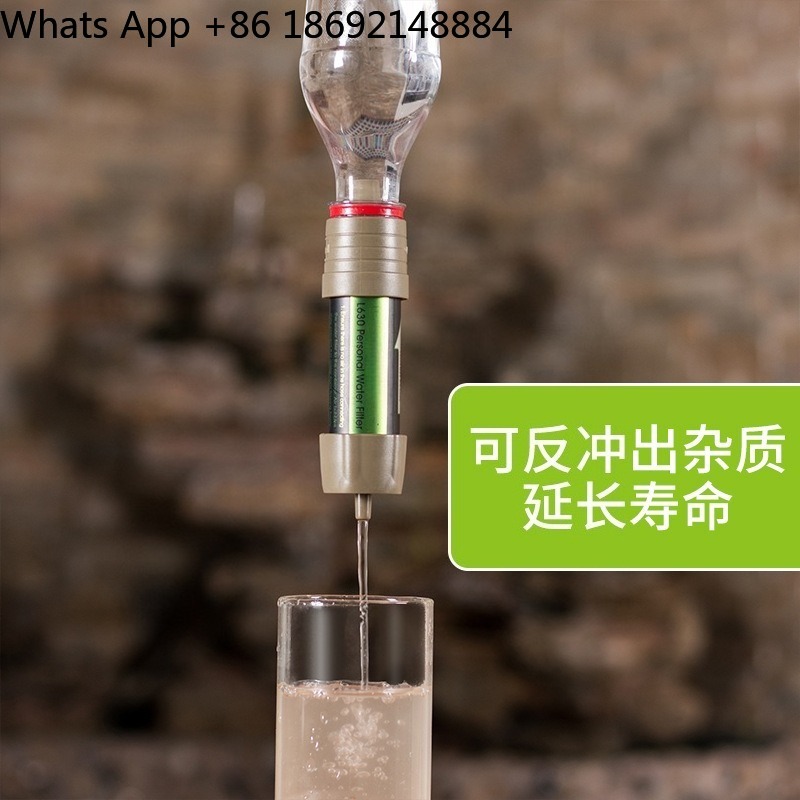 Outdoor-Wasserreinigungsbeutel – Water Purification Straw Bewertung und Preis