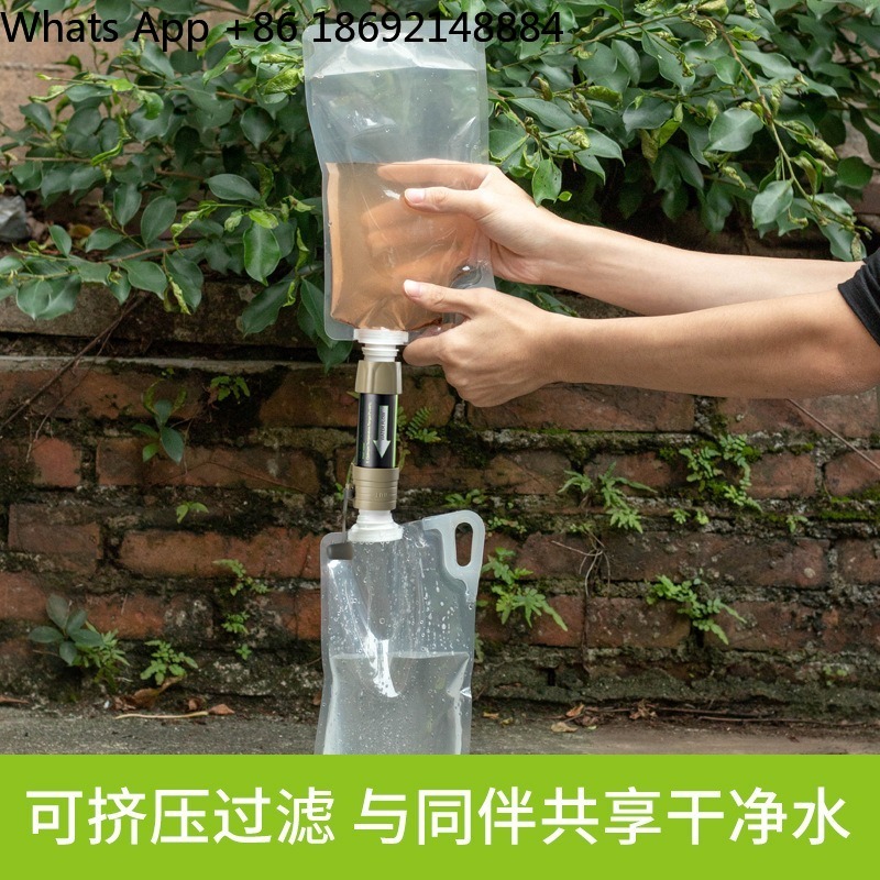 Outdoor-Wasserreinigungsbeutel – Water Purification Straw Bewertung und Preis