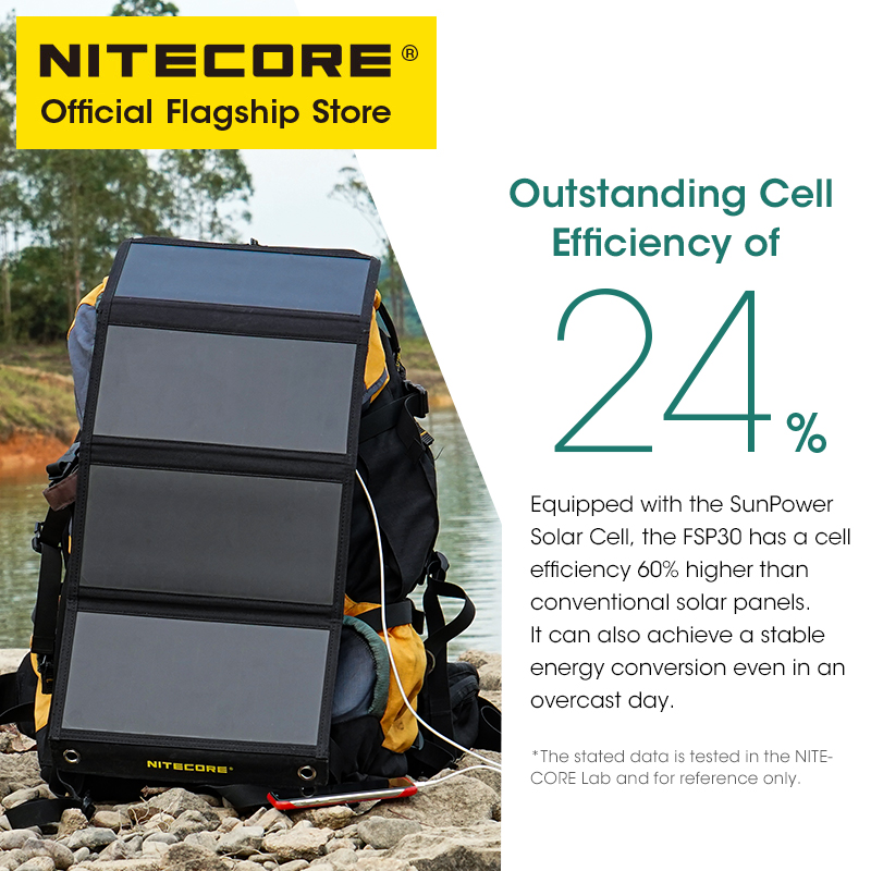 Nitecore fsp30 30w tragbares s – Solar Emergency Charger Bewertung und Preis
