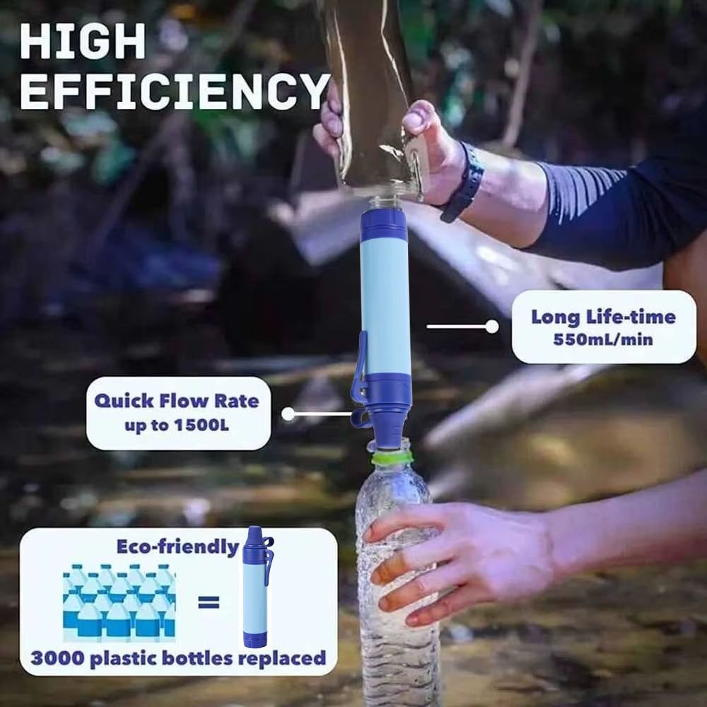 Mini-Wasserfilter-Strohhalm zu – Water Purification Straw Bewertung und Preis